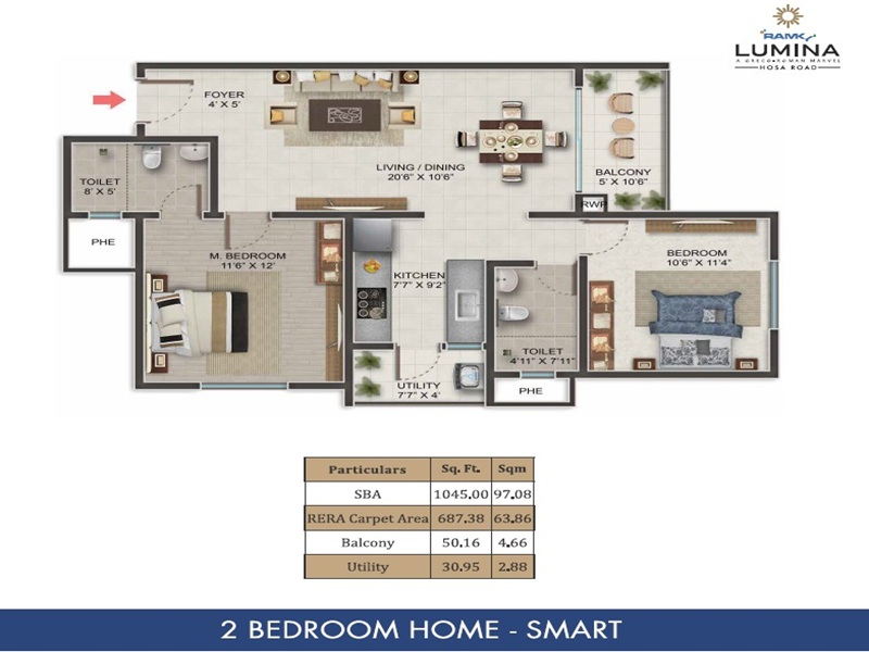 Ramky Lumina Floor Plan