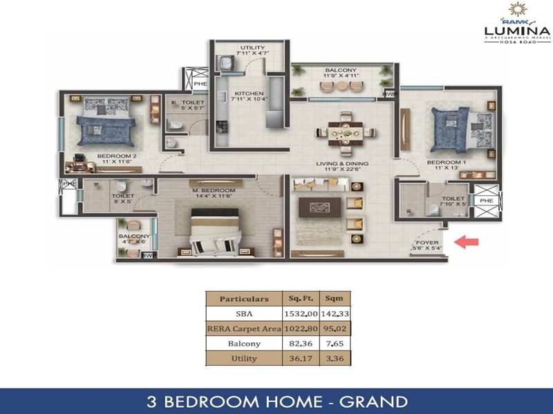 Ramky Lumina Floor Plan